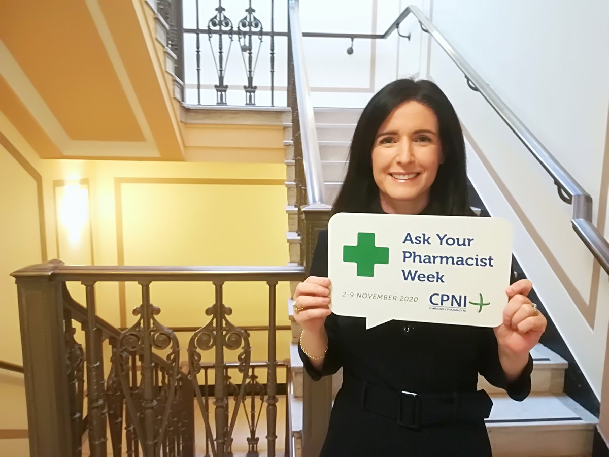 PaulaJaneB's tweet photo. Today marks the start of 'Ask Your Pharmacist Week', get to know the services that your local pharmacist offers and use their expert advice. A big thank you to our pharmacists working during the Covid-19 Pandemic. @compharmacyni  #askyourpharmacist https://t.co/Mm7NTiDwIu