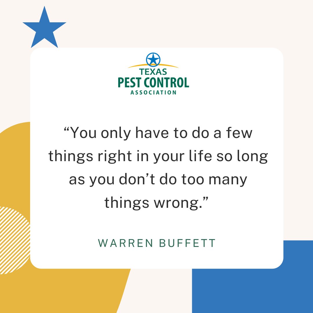 TexasControl's tweet image. Get one thing right. Join us at Pest Alliance 2020.

#PA2020