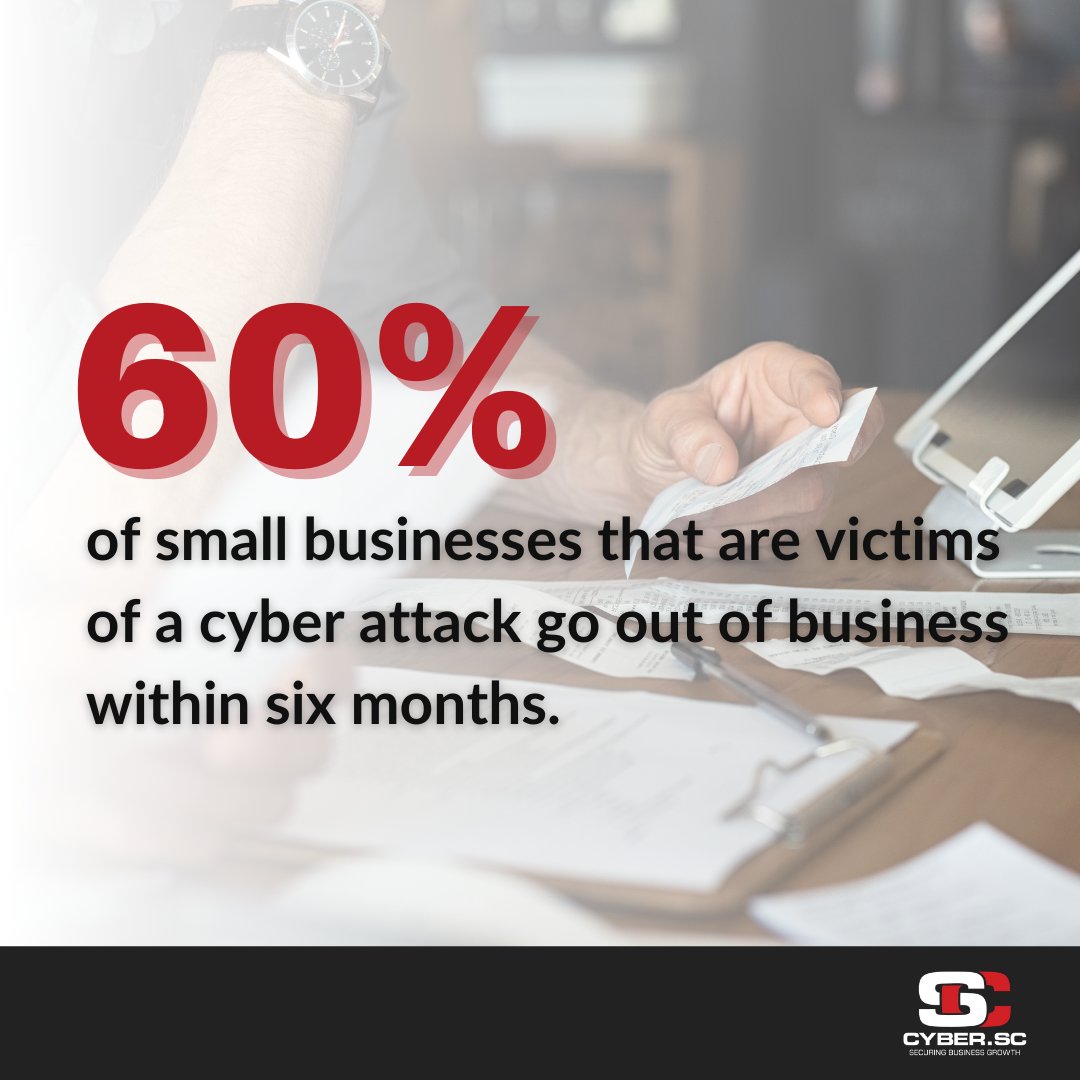 tynebridgedp's tweet photo. The good news is that you can secure your organization with a little bit of proactiveness. 

The partners of Cyber SC have created The Cyber Security Course™, an affordable program to help you protect your organization. 

To learn more: https://t.co/bxi2DNWb2R https://t.co/nVHQK9aQjY