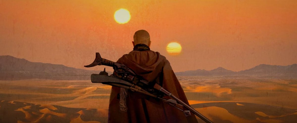  #TheMandalorian  Someone is back and it's great to see this actor. I would not say more (we will undoubtedly have the opportunity for a future chapter), and it was especially to compare the artwork with the result on the screen, as usual.