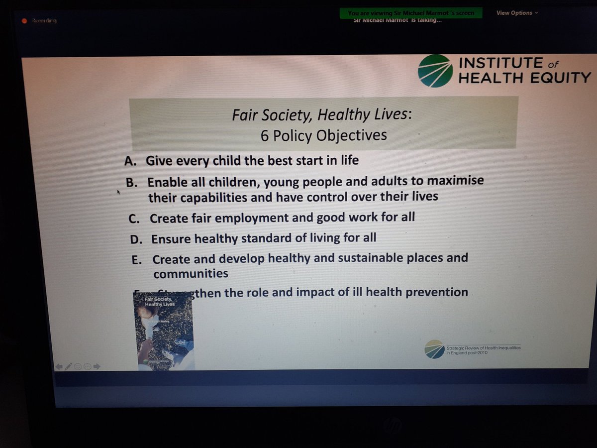 HealthWWBerks's tweet photo. #HealthwatchWeek, Sir Michael Marmot discussed the important role of #Healthwatch with the communities in talking about the 6 domains in #MarmotReport. #Feedback matters #HealthInequalities #healthwatch2020 @MichaelMarmot @ShaunLintern @TheMarmotReview @HealthwatchE @NHSEngland https://t.co/PHaAcN2Q2r