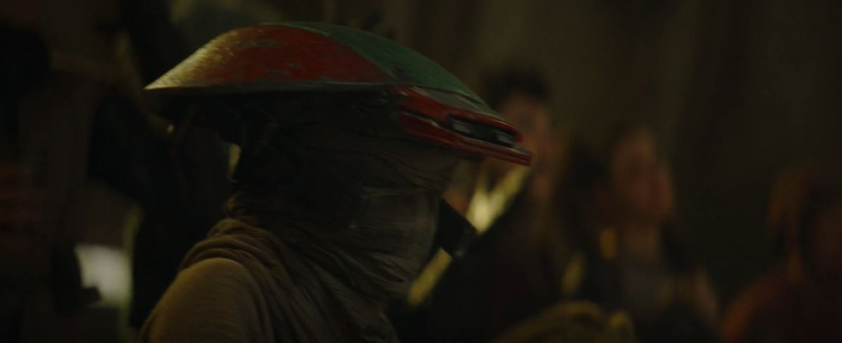  #TheMandalorian  As well as someone who has the same helmet maker as the notorious Constable Zuvio, nearly erased from The Force Awakens (2015).