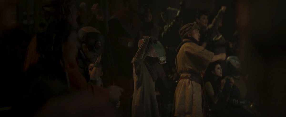  #TheMandalorian  As well as someone who has the same helmet maker as the notorious Constable Zuvio, nearly erased from The Force Awakens (2015).