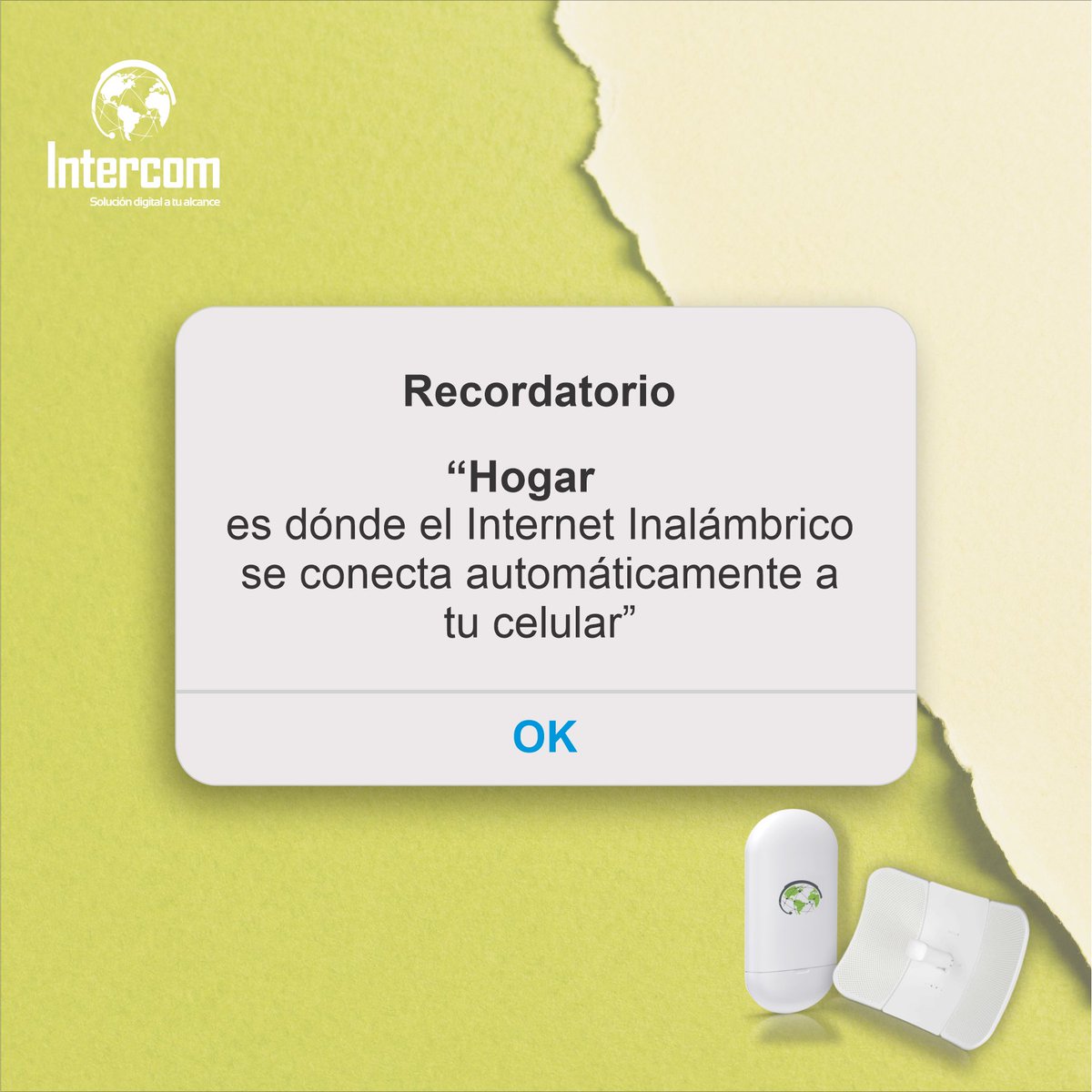 intercom_ve's tweet image. ¡Buenos días!

𝐇𝐎𝐆𝐀𝐑 es dónde el Internet Inalámbrico se conecta automáticamente a tu celular💚⁣

#IntercomServicios #MarketingDigital #InternetInalambrico