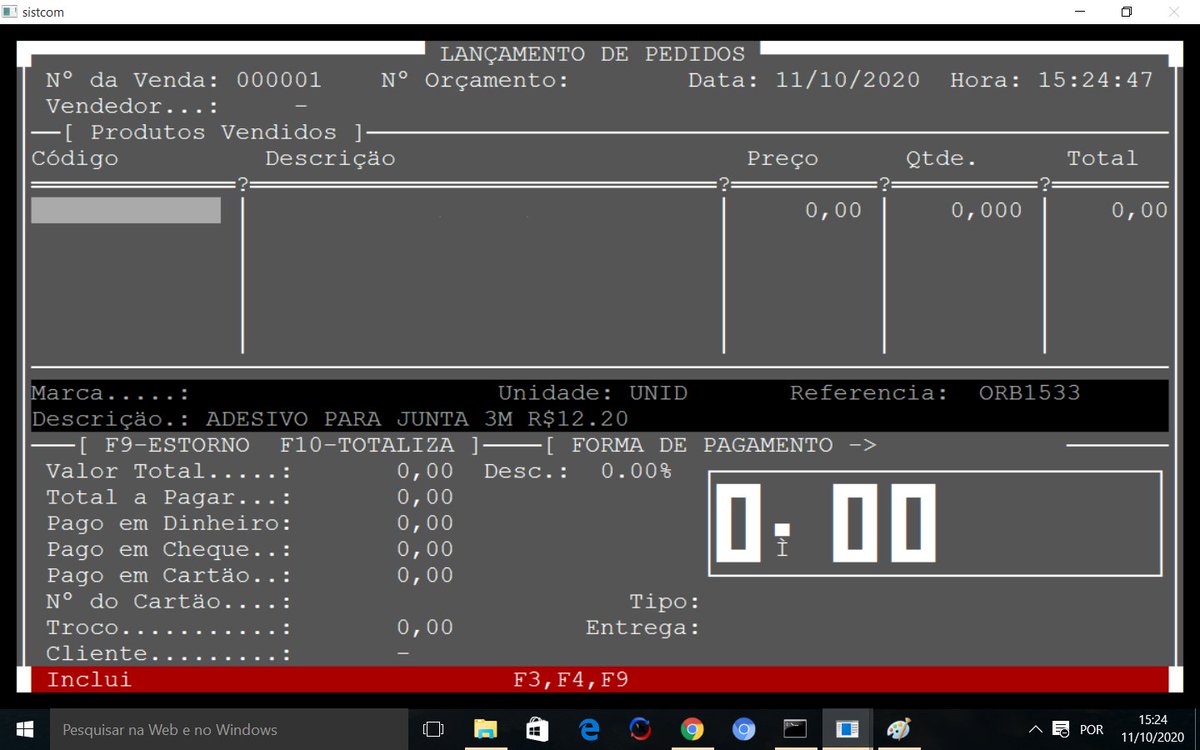 comprenanet1's tweet photo. Sistcom Sistemas comerciais
     Sistema desenvolvido para atender ao Micro Empreendedor Individual
 Controle total de Estoque, Financeiro, Vendas, Compras.  
Solicite uma cópia de avaliação através do e-mail ou 
whatssap abaixo: 
 E-mail: msgoes@gmail.com
Whatssap: 24 99228-2765 https://t.co/W8shA92Wdx