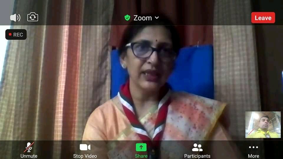 DDDScouting's tweet photo. #DNHScouting Virtual State Council Hosted By Dr Deepak R. Patel, National Council Member Ind. Scout and Guide Fellowship and Working President DNH Scout and Guide Fellowship held at zoom In presence of Mrs. Seema Rathi General Secretary Indian Scout and Guide Fellowship, https://t.co/LqCDZwaUaq