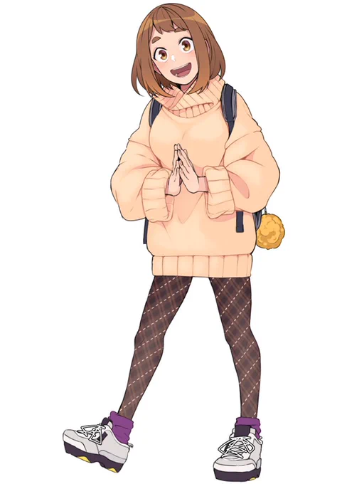 #タイツの日
そういえばタイツメインでイラスト描いた事なかったなぁ 