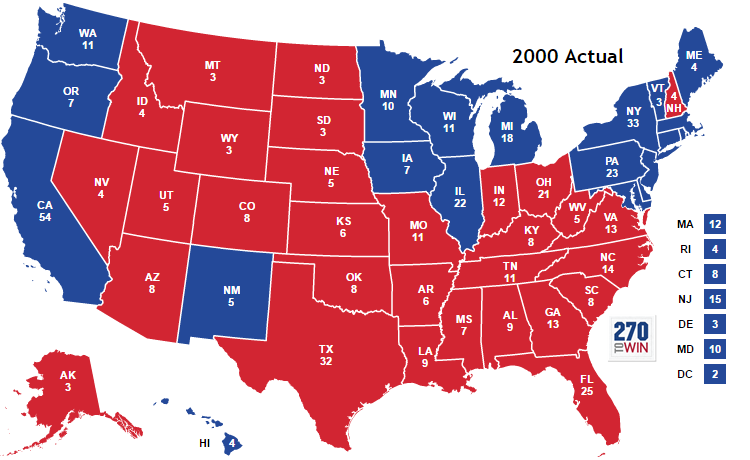 Nixon's 1972 electoral sweep, as well as the Reagan Revolution and all the Bush father/son victories, are built on the solid Republican south, a complete reversal of the Civil War and New Deal arrangements.