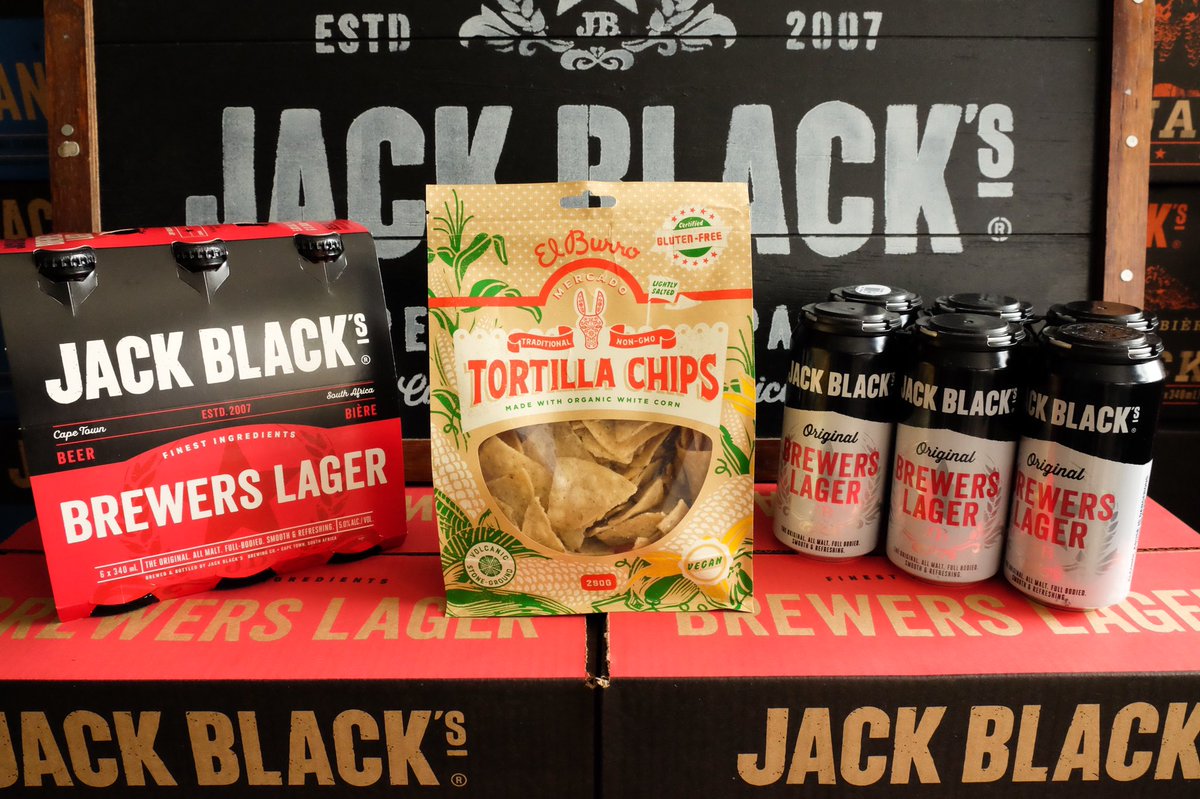 Beer &amp; Nacho… Nuff Said! Buy a case of Jack Black Beer at the Taproom between 2-6 November, and get a free bag of Mercado Tortilla Chips. This is limited to the first 100 customers, so make sure you don't miss this one!