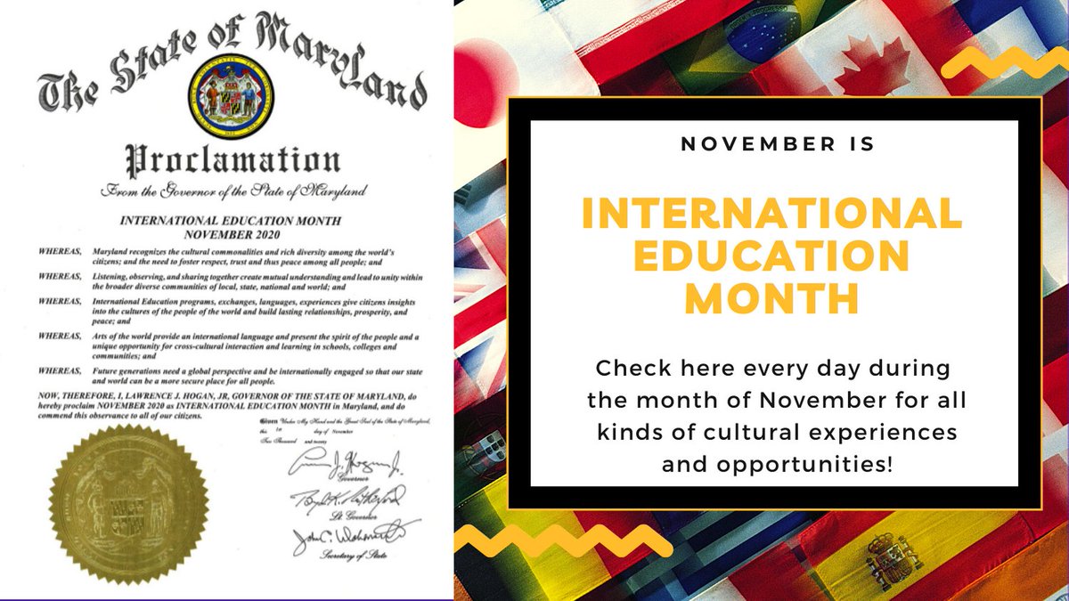 aacps_ib's tweet photo. Happy International Education Month! We can't wait to celebrate with you all month long! #GlobalCitizen #destinationIB #IBAmazing #AACPSAwesome https://t.co/slM2Z0njDQ