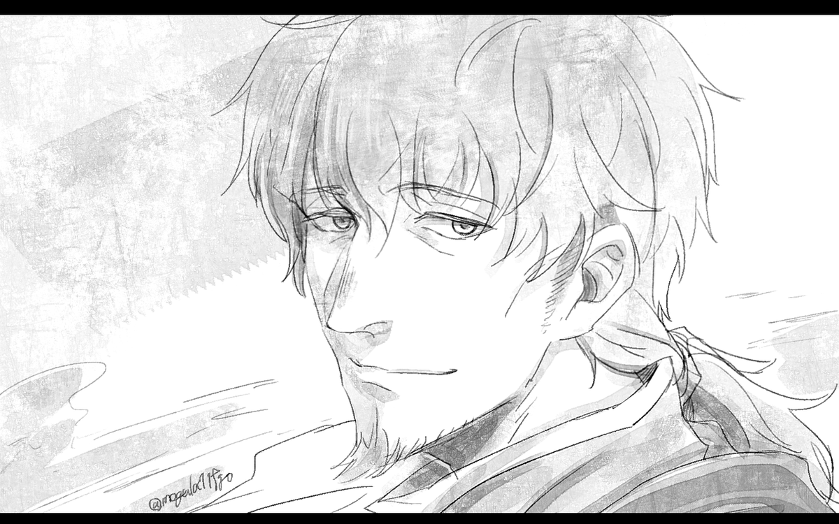 ブラシを入れてみたら絵が上手くなったような気がするのですごい。 