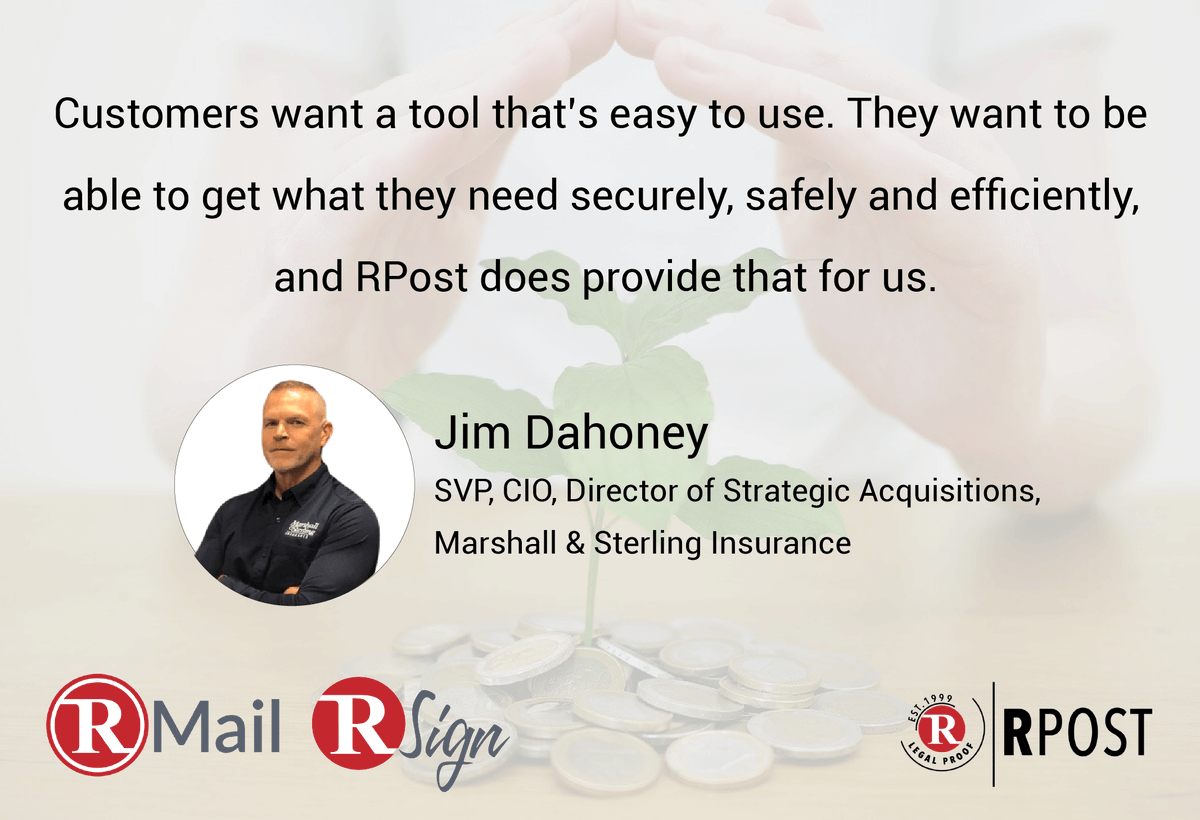 RPost's tweet photo. Since 2018, #RPost has been helping Marshall & Sterling support its community of clients by putting more assurance into their insurance communications through #RSign #esignatures, #RMail Registered Email™ service. Please visit https://t.co/Vmr3bfMwTI https://t.co/fZiPTPsF1G