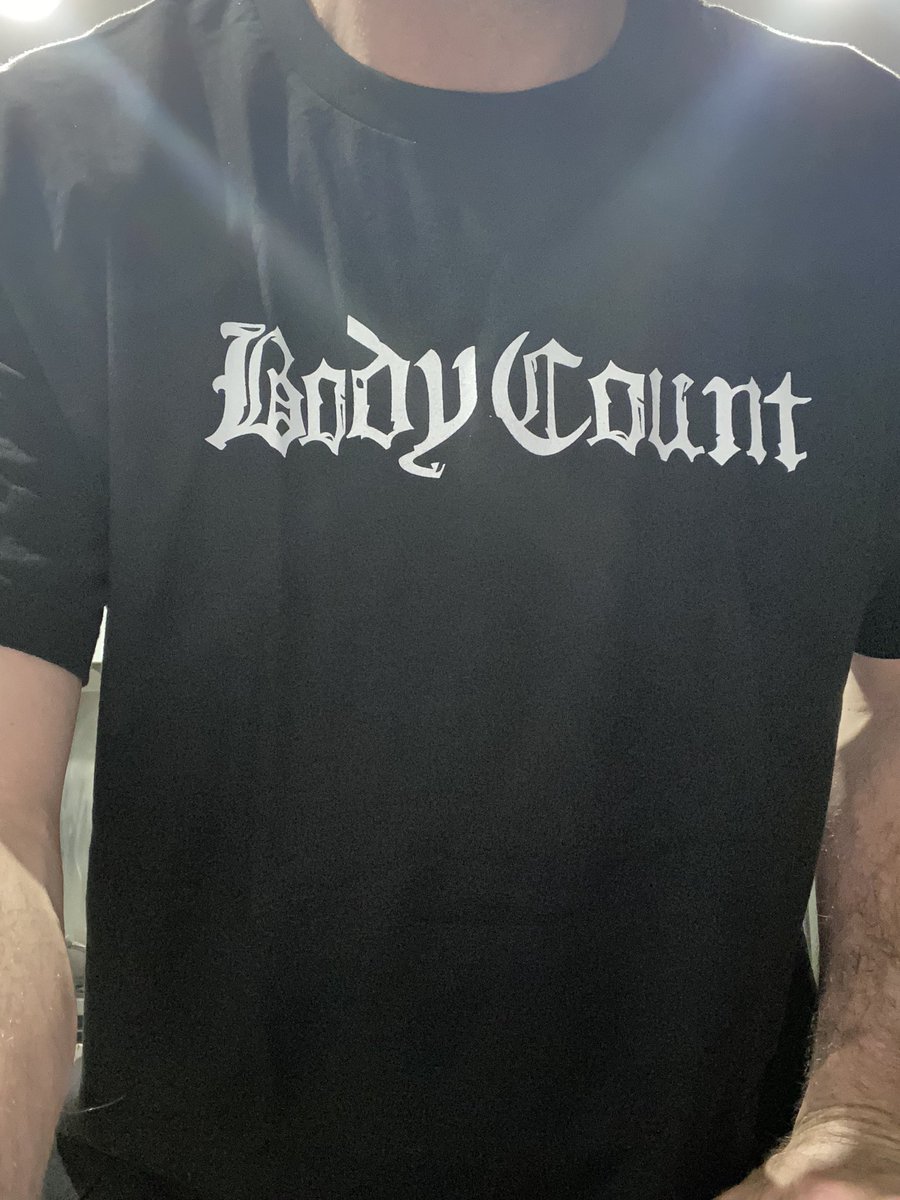 JasonPaulGilch4's tweet photo. @BodyCountBand @FINALLEVEL @_Juan_Garcia @seanesean @kippyNYC @ErnieBC Stoked this arrived today #BCFORLIFE https://t.co/TB6Wx8vIiS
