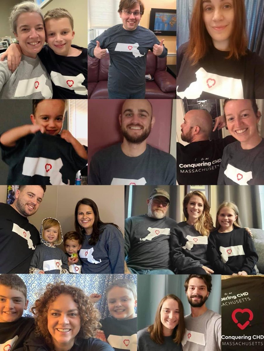 ConqueringCHDNE's tweet photo. We are Conquering CHD- Massachusetts!
We want to thank everyone who purchased a shirt for our first fundraiser! We raised over $500 - these funds will go towards our mission to #conquerchd in Massachusetts! Thank you all so much!
Let's see those shirts - don't forget to tag us! https://t.co/Qf20djSsYU