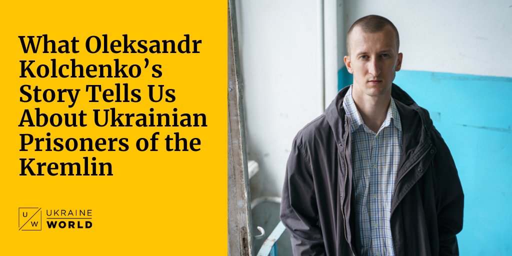 ukraine_world's tweet photo. 🇺🇦 Oleksandr Kolchenko was released in the big prisoner exchange together with 34 other Ukrainians on 7 September 2019.
🎙 After his liberation, #Kolchenko continues to remind the world of the Ukrainian political prisoners still being held in #Russia: https://t.co/mmQ3H04WhO https://t.co/wtz4465zj5