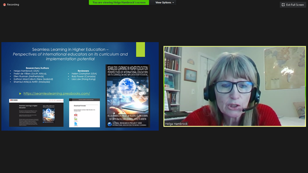 Helga Hambrock (<a href="/brigitta2/">helga hambrock</a> ) just released the fruit of our  Global Research Project <a href="/mLearnConf/">mLearnConf</a> #MLearn2020, 
our book #Seamlesslearning in Higher education - Perspectives of International Educators on its Curriculum and Implementation Potential: seamlesslearning.pressbooks.com
