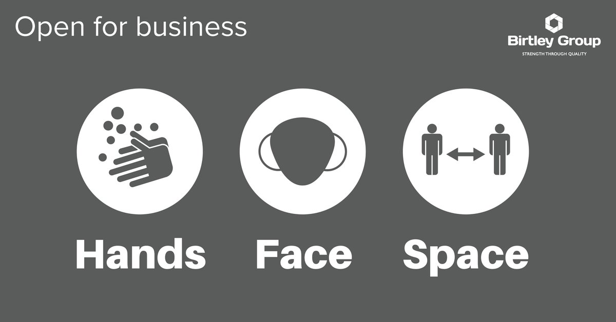 In light of the Government announcement on Saturday 31st October, we would like to assure you that Birtley Group will remain open and fully operational throughout the upcoming second national lockdown.  #StaySafe #COVID19