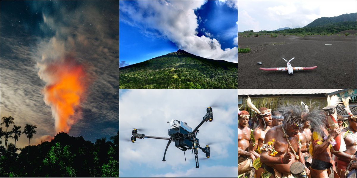 Great team and science, and unforgettable experience on Manam island. Thanks to @EmmaLiu31 and team. UniPa press release (in Italian) avaialable here twitter.com/unipa_it/statu…