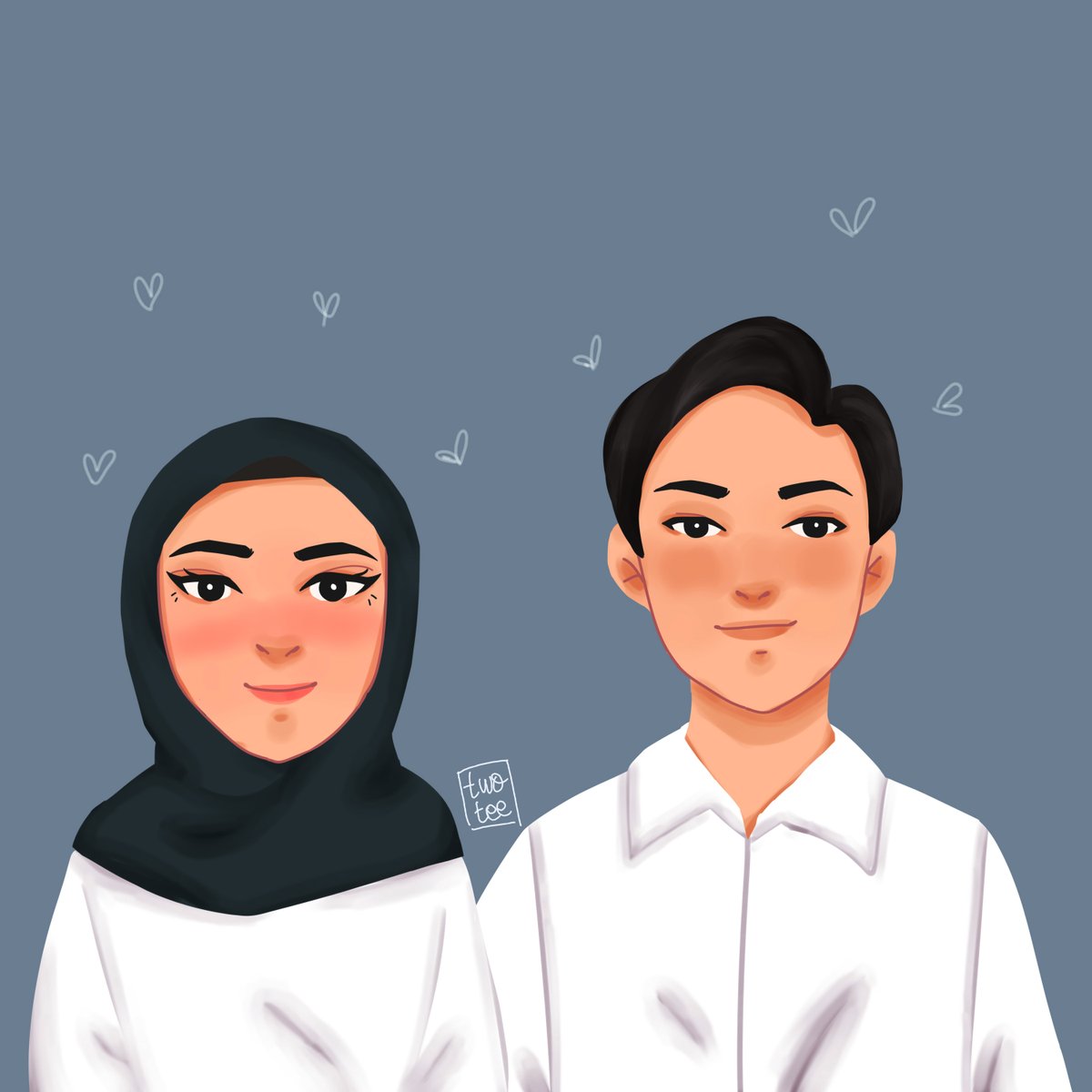 twoteehands's tweet photo. Hello! Dah lama banget nih aku gak post karya. Maaf ya moots soalnya lagi sibuk kerja dan commission. Gapapa kan ya aku share hasil commission buat LOVETOBER kemaren.
Seneng banget bisa gambarin pasangan dan fanarts.
Hope you guys like them ๐#zonakaryaid #cmsnid https://t.co/uG6hqr84wJ