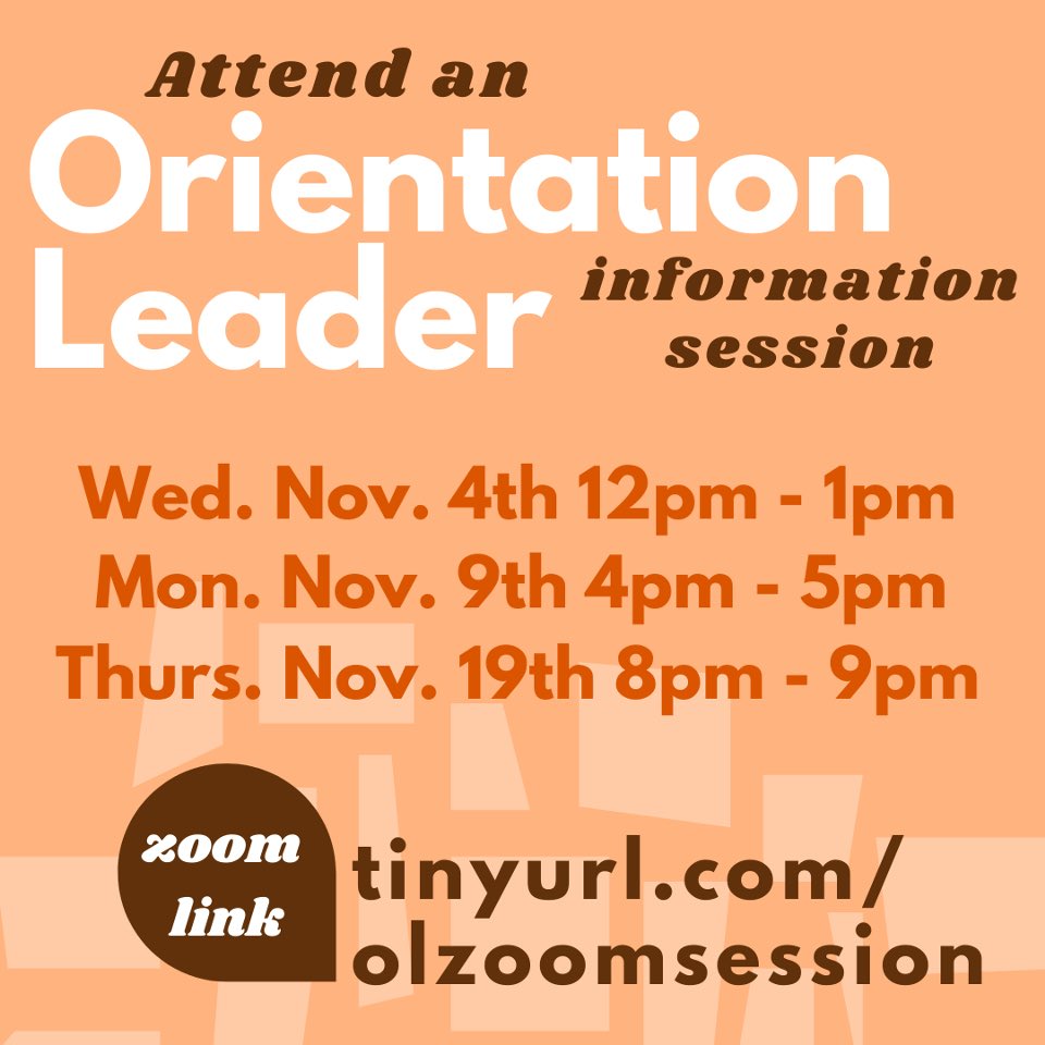 bgsuorientation's tweet photo. The time has come! Experience more than Zoom classes at BGSU and apply to be an Orientation Leader! https://t.co/cgT9p7hs43