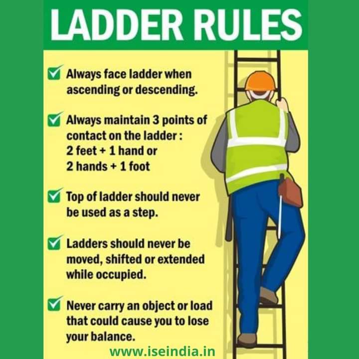 institutionofS1's tweet photo. #SafeLadder #RiskControl #Riskminimisation #Regular_Supervision #Safe_Storage_of_ladder #Prohibition_to_use_metal_ladder_near_charged_electrical_line #use_suitable_and_standard_ladder #Inspection_of_Ladder #Avoid_to_use_defective_ladder #Secure_to_Ladder #Three_point_contact https://t.co/xRphUq4xYv