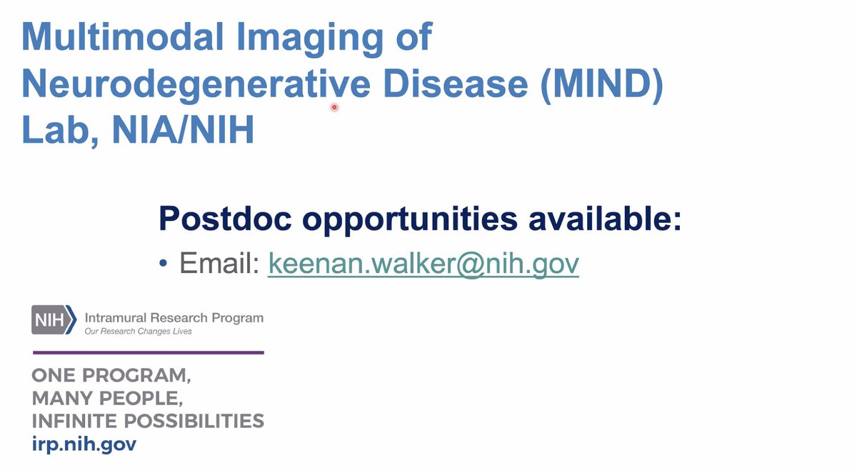 ALSO, if you are looking for a  #postdoc position in  #Alzheimers  #research, the brilliant Dr. Walker is recruiting.  @Div40ANST  @Div40ECNPC  @APAGradStudents  #gradschool  #MedTwitter  #AcademicTwitter  #AcademicChatter