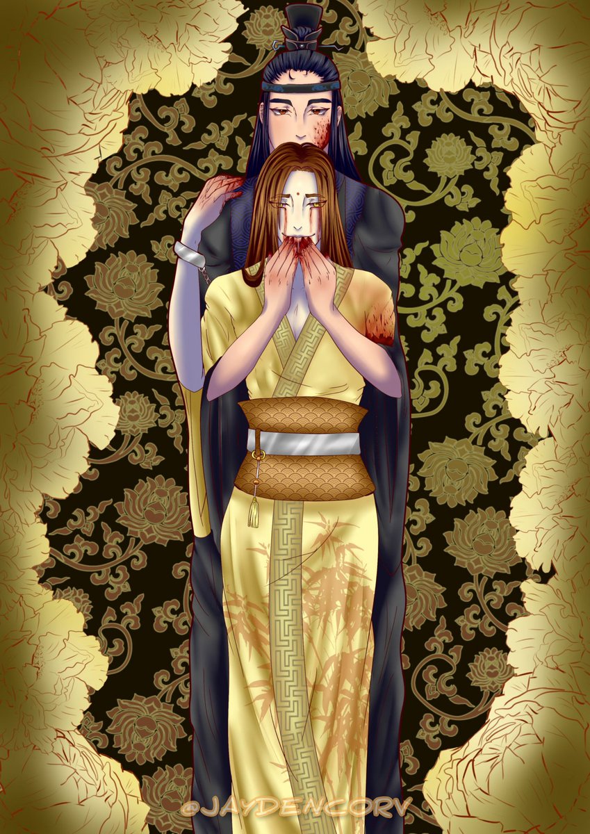 JaydenCorv's tweet photo. If I ever get to an event on time, it is because something strange is happening to me.
Maybe that person is not me (? 
Aaaanyway, here is my contribution to #XiyaoBlackMoon ! Hope you like it 🥺💕 #BlackMoon #XiYao #JinGuangYao #LanXiChen https://t.co/VUNzunKriJ