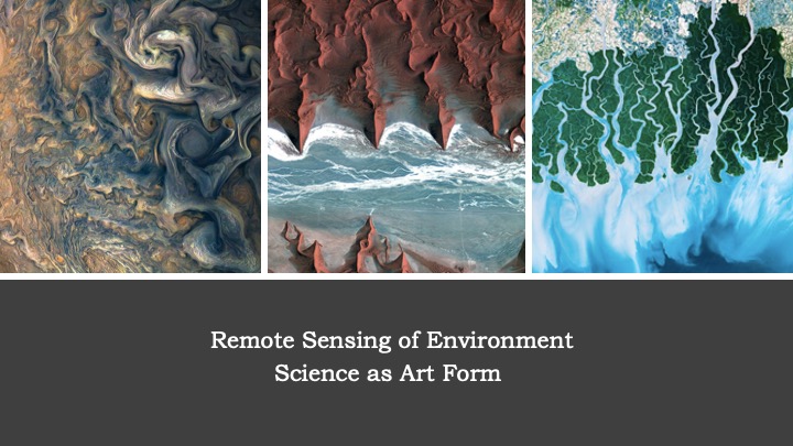 environmondal's tweet image. In my #RemoteSensing class this week @udceoe, we had a "Science as Art Form" competition where students submitted one #satellite derived image and then voted for their favorite entries. Here are some of my favorites. Hope this lights up your timeline. #ElectionWeek #stressrelief