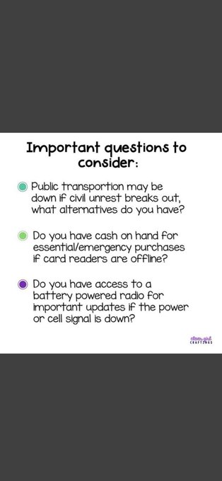 Hi! Just a reminder to prepare yourself for tomorrow and the next couple of days. Stay safe 💕 (c. Clever