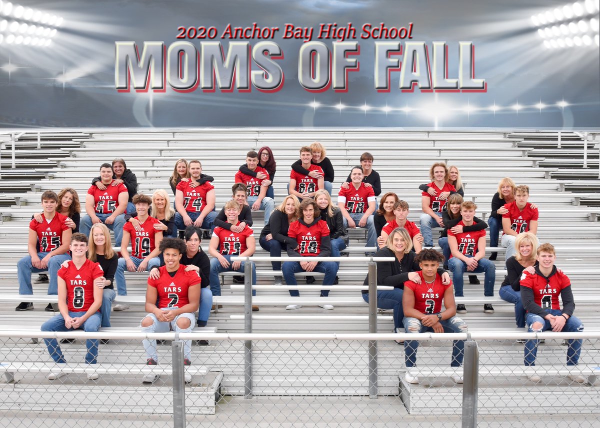 TarsFootball's tweet photo. No one BELIEVES in these guys more than their moms! Here are the moms with their senior "Boys of Fall!" Our mom and senior photo has become an Anchor Bay tradition 🆎🏈 #classof2021 #tarpride #TarFootball #boysoffall #momsoffall
📷 KAM Photography https://t.co/3YrpASsqms