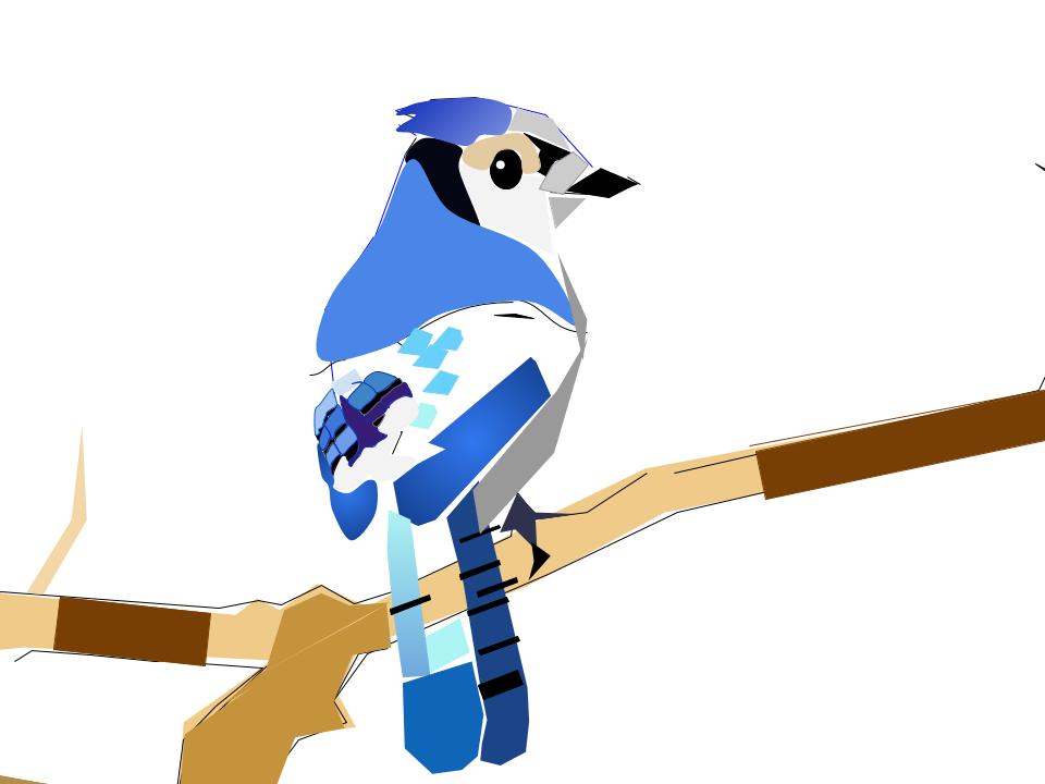 JenFids's tweet photo. The #WHS Graphic Design 1 classes had a quick, unofficial contest as a warmup activity to kickoff today's agenda. The students in each class contributed to making these three images using @google Drawings based on the same blue jay photo. #WTAspirit #WildcatCIRCLE https://t.co/8O6LkCcca6