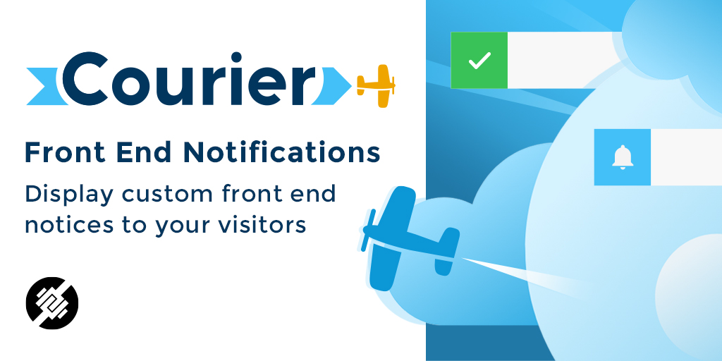 Meet Courier ✈️ Keep your website visitors informed of news, events, alerts &amp; more with customizable front end notifications 🔔 Crafted with care by Linchpin, now available for download on the <a href="/WordPress/">WordPress</a> plugin library: bit.ly/couriernotices 

#WordPressPlugin #notifications