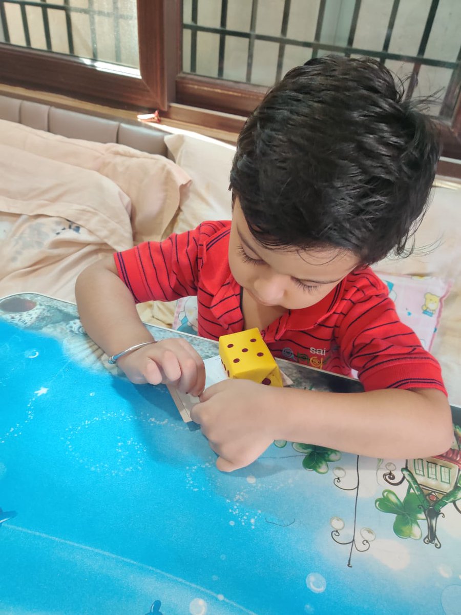 SAI_Edu_In's tweet image. This activity enhanced their visual, fine motor and logical skills as well as reinforced their learning.
#Nursery     #VisualSkill
