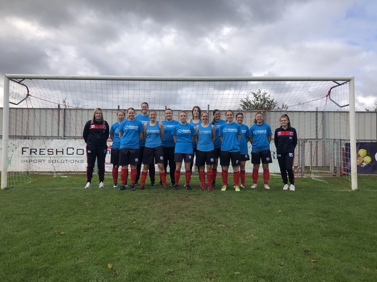 WomenBUFC's tweet photo. Some of us from Biggleswade United ladies FC took on the Keech Hospice Care Autumn challenge! We set a target of running 1000km and raise £200 in October!We ran....1667.21KM and raised £1172.00!Smashing our target!! Thank you so much to everyone that has donated! @Biggleswadeutd https://t.co/7glq25HF7k