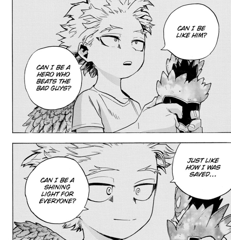 MHA is a series Ive always engaged with on an emotional level first. Ill often open up a volume that’s near my desk & stare at the character expressions. In this current arc full of hype moments I wanted to highlight the little panels that keep me just as enthralled week to week.