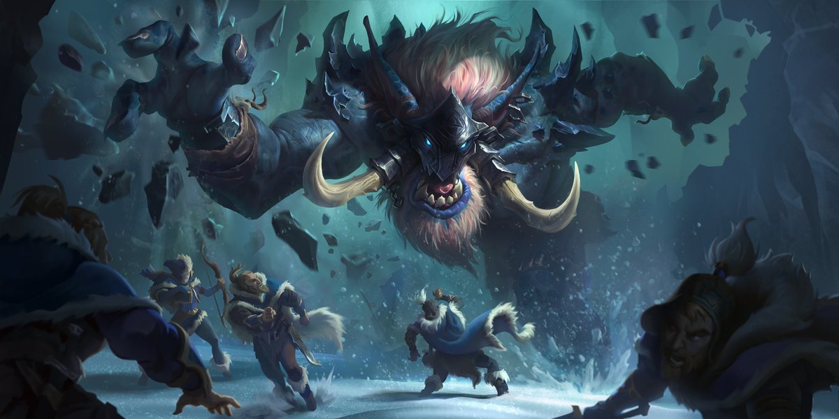 Legends Of Runeterra Uzgar The Ancient Is One Of The Oldest Trolls In Trundle S Tribe Renowned For His Savagery And Legendary Zest For Battle When Butting Heads With Other Trolls