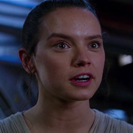 rey through the sequel trilogy but it’s only her smile: a thread