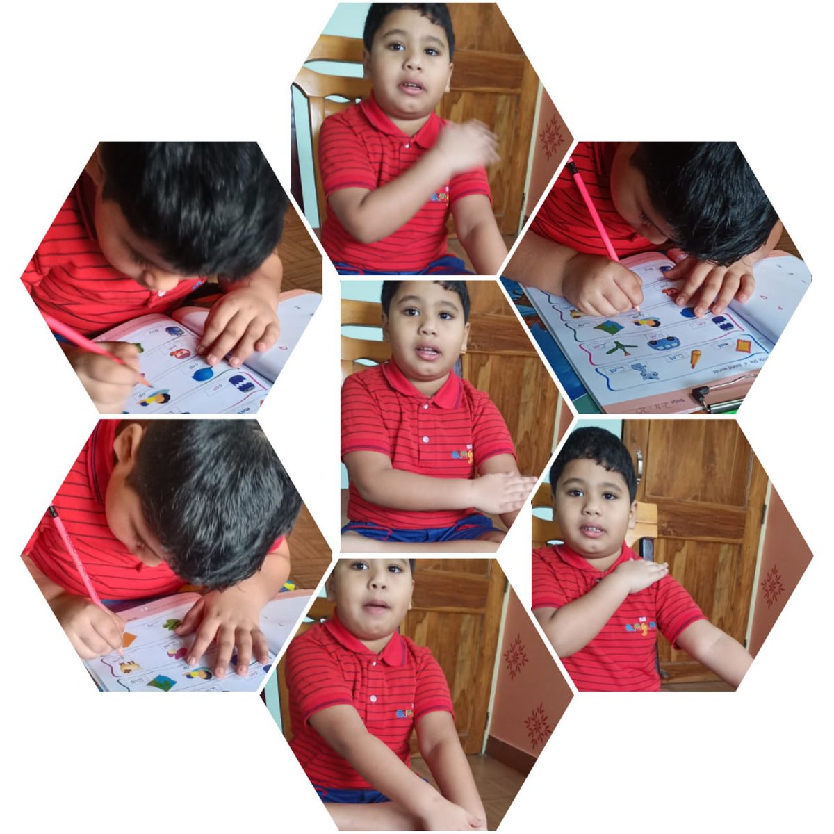 SAI_Edu_In's tweet image. Each one tried to identify the shown picture, say the beginning sound of the word and also tried to identify the number of sounds the word has by using the phoneme finger. The students also did the arm blending as well as pronounced the word. 
#LinguisticSkill

#CognitiveSkill