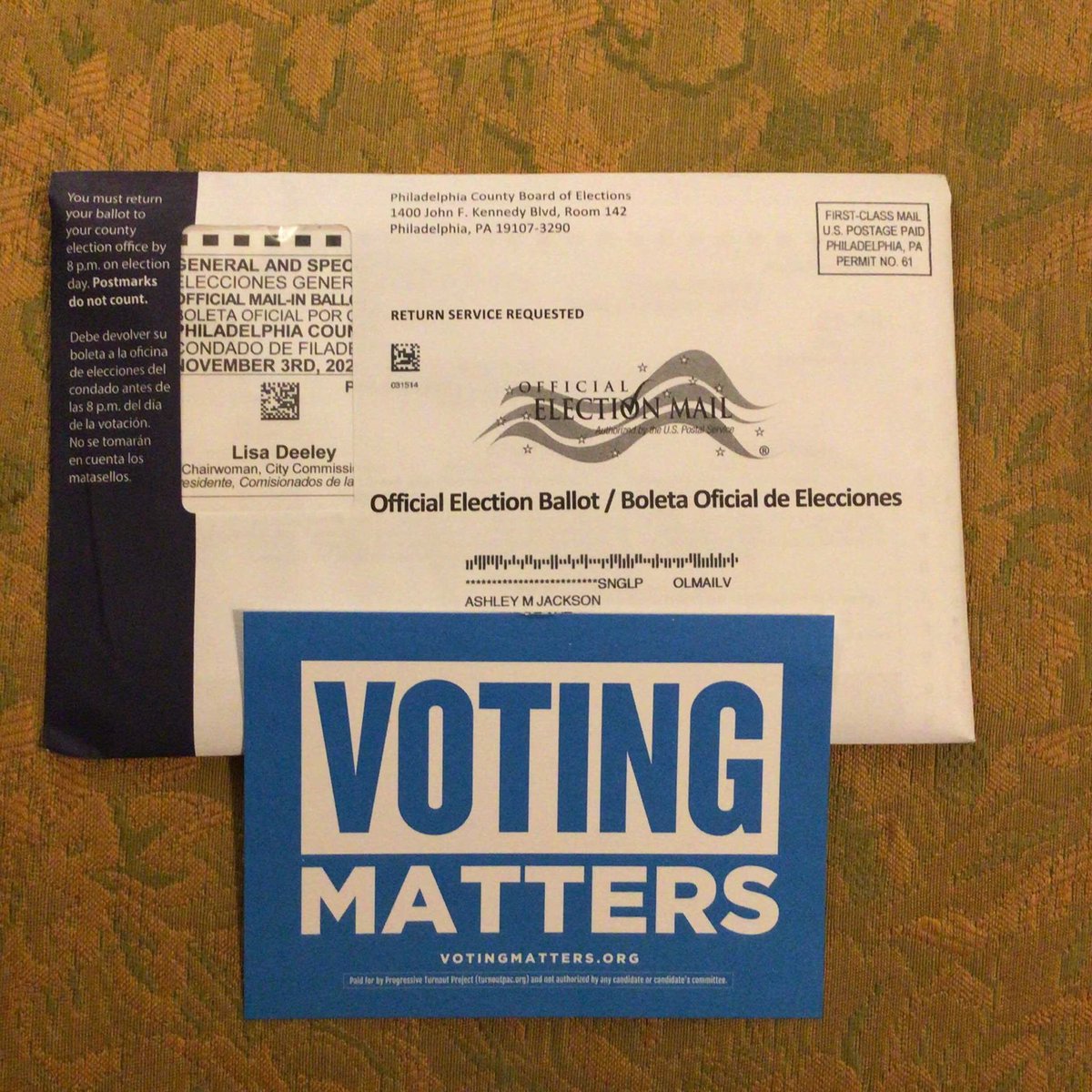Holy HECK tomorrow is Election Day. Where does the time go??? If you haven’t voted yet please bring your ballot in person or make a plan to vote tomorrow!! #VotingMatters