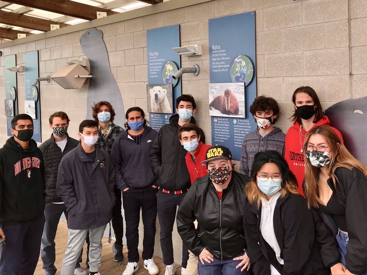 TheNUinProgram's tweet image. It’s November! Water you think our students are getting up to? They cod be diving into fintastic new oppor-tuna-ties at the New England Aquarium! 🐠🐠🐠 #nuin2020