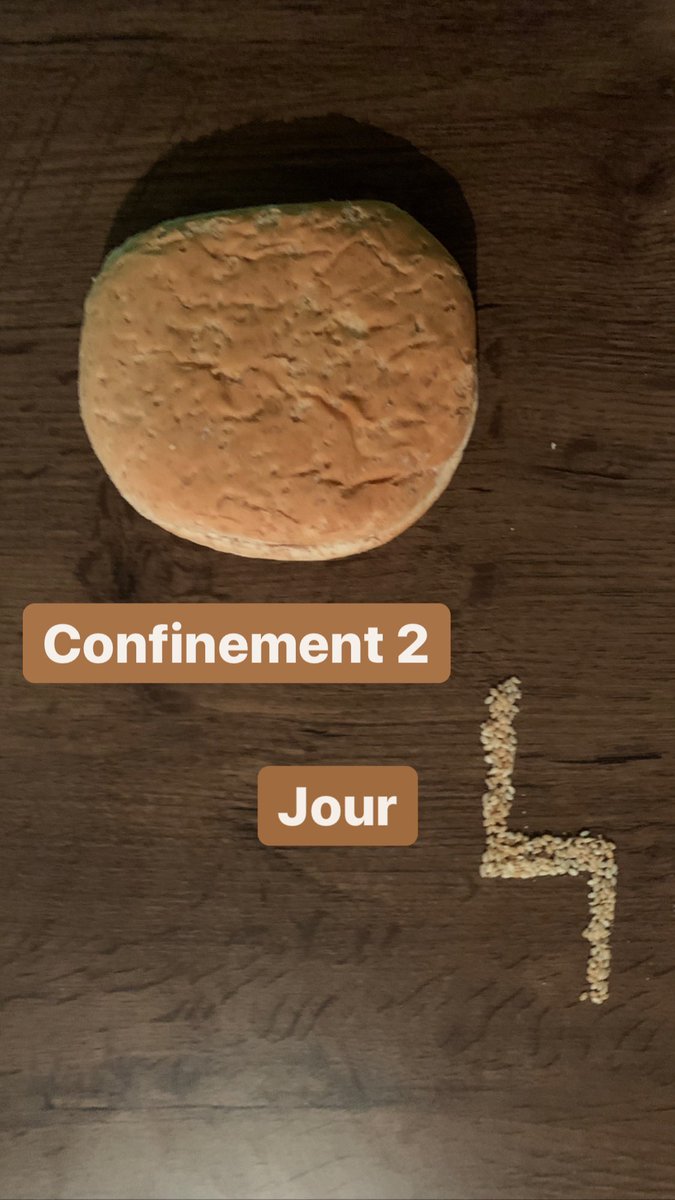 JMNichanian's tweet photo. À votre avis combien de graines sur le chapeau d’un burger ? Je pensais pas autant #confinement2jour4 https://t.co/fynTFlOLa6