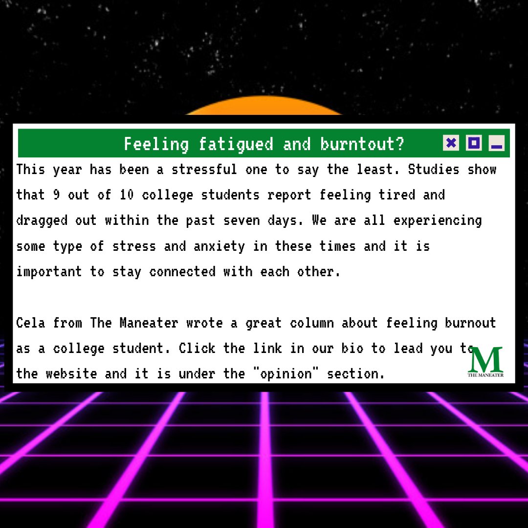 ZouStudentMedia's tweet photo. The Maneater has some great articles this week! Visit the link in our bio to find these articles and many more written by students like you. @TheManeater https://t.co/WgoMNoq51b