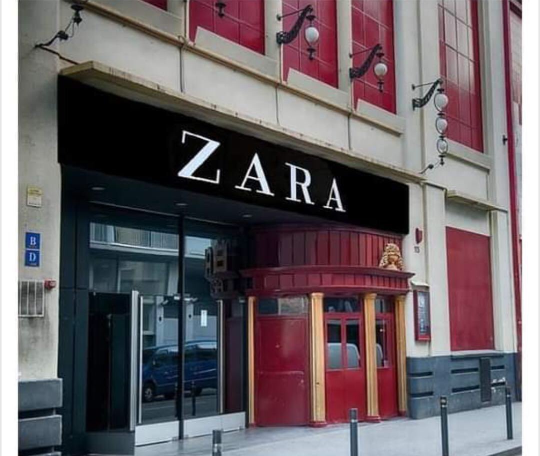 MiquiOtero's tweet photo. Y así podría acabar nuestra ciudad sin música viva: 
McSidecar, ZarApolo, Heliocaixa.
O multis de siempre donde gritábamos en conciertos.
Otra genialidad (no tan) distópica de Edu Ruinas, via @jordigarrigos .
Qué triste imaginar ese paso más. https://t.co/BsLpxAjqQ3
