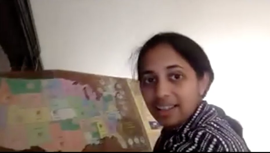 STAGE_UChicago's tweet photo. STAGE's Director of Science Sunanda Prabhu-Gaunkar shared her love of National Parks last group meeting and revealed our less-than-perfect ability to match photos to parks. (We kept answering "Yellowstone!" or "Yosemite!" although Sunanda did sneak some Canadian parks in...!) https://t.co/eFQgc4K90S