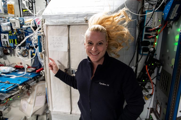 ChiOArchives's tweet photo. If our #ChiOmega Sister Kate Rubins @chioatucsd can vote from space, surely we can do our part from earth. #vote2020 https://t.co/yogtl6oP8r