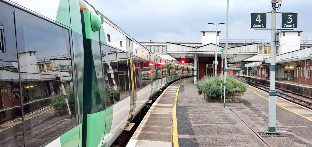 All the time we are checking the "Dispatch Corridor" is clear. Thats the area between the yellow line and the train. – bei  Horsham Railway Station (HRH)