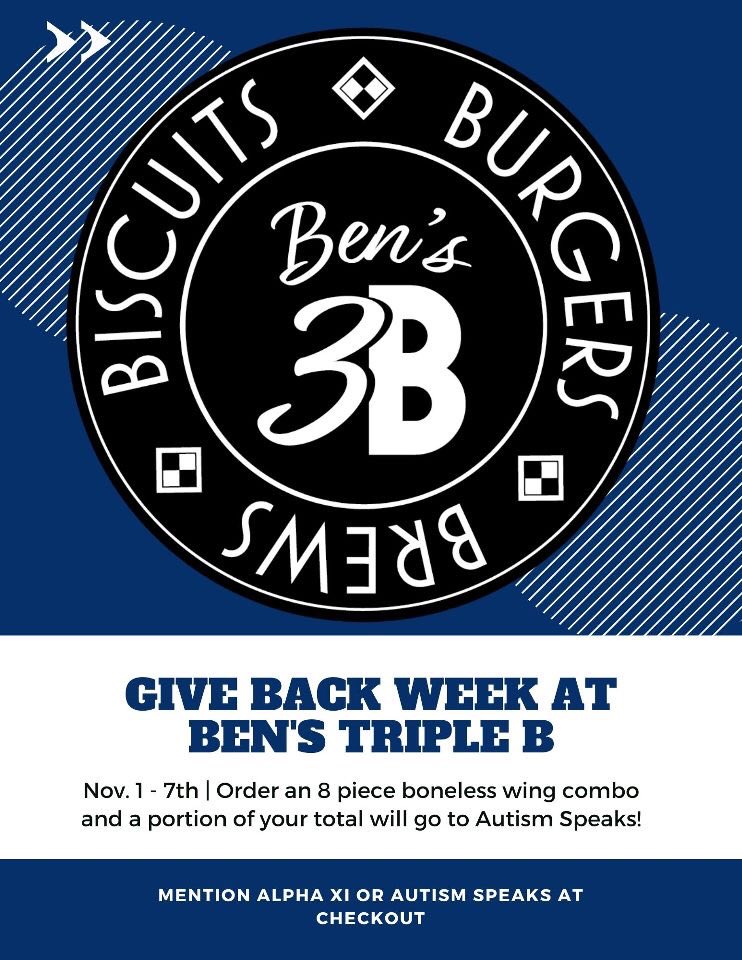 txwesaxid's tweet photo. Treat yourself to some boneless wings while giving to Autism Speaks this week! 💙 https://t.co/mxAanBlEqn