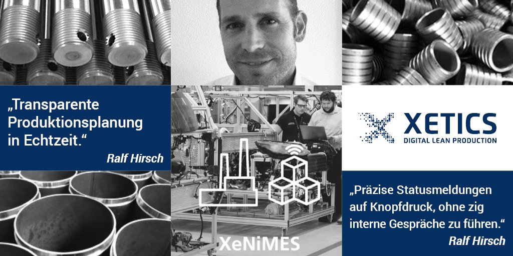 Gemeinsam mit <a href="/NinoxDB/">ninox.com</a> und dem @Fraunhofer_IPA  haben wir im Projekt #CloudMallBW eine schlanke, flexible und dazu kostenoptimierte Industrie 4.0-Lösung entwickelt.
Wir freuen uns sehr über das positive Feedback von Ralf Hirsch (Reinhold Koch Rohr- und Metallverarbeitung GmbH).