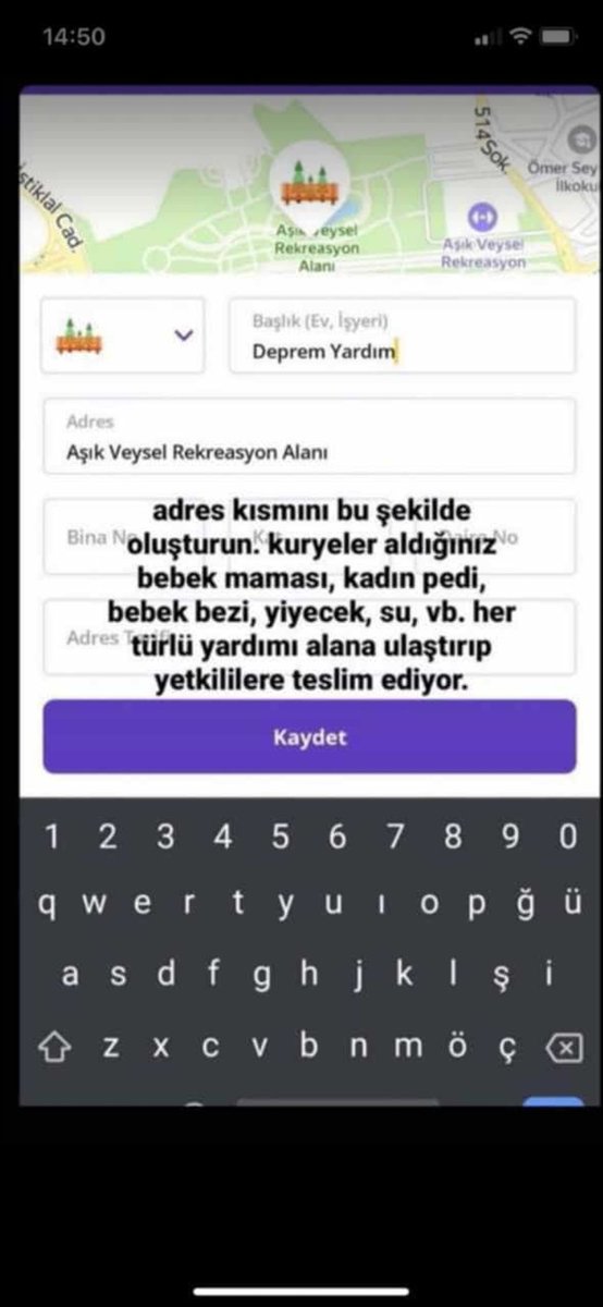 Uygulama adı : Getir #izmirinyanındayız