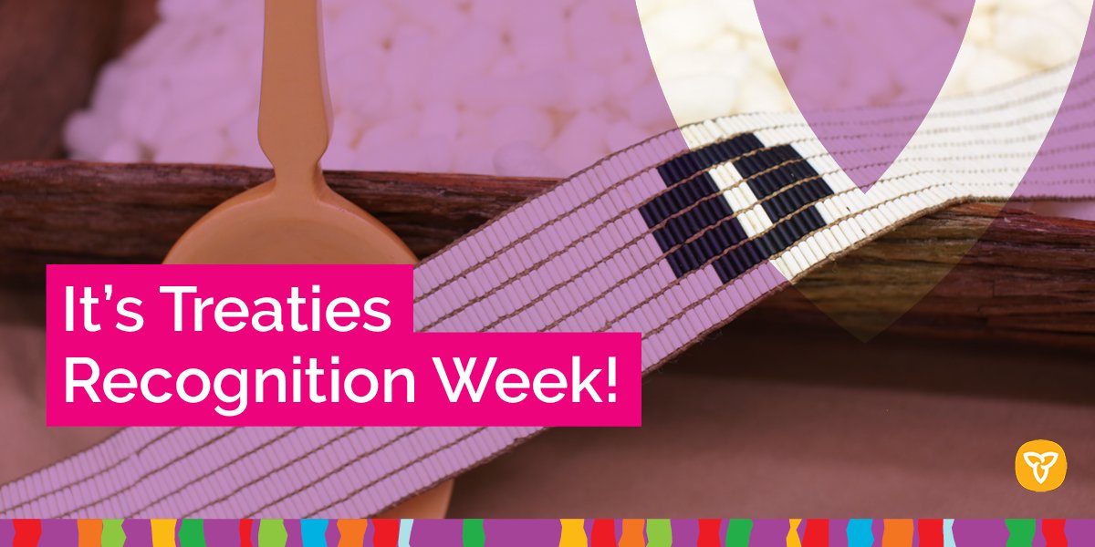 It’s Treaties Recognition Week in Ontario!To kick off the week-long virtual learning, we’re sharing the ‘Top 5 things you need to know about treaties in Ontario.’  http://Ontario.ca/treaties&nbsp; |  #TreatyON